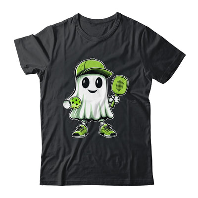 Cute Ghost Playing Pickleball Halloween Paddleball Funny Shirt & Hoodie | siriusteestore