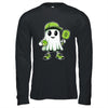 Cute Ghost Playing Pickleball Halloween Paddleball Funny Shirt & Hoodie | siriusteestore
