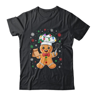 Cute Gingerbread Man Baker Funny Christmas Chef Bake Cookies Shirt & Sweatshirt | siriusteestore