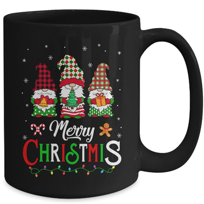 Cute Gnomes Merry Christmas Light Family Gnome Xmas Mug | siriusteestore
