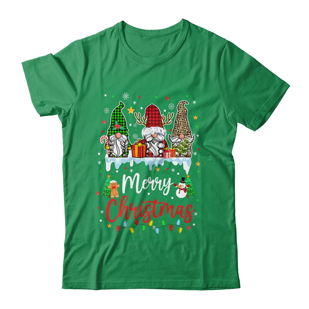 Cute Gnomes Merry Christmas Light Gnome Xmas Family Matching Shirt & Sweatshirt | siriusteestore