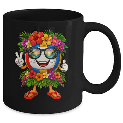 Cute Hawaiian Beach Volleyball Tropical Summer Vacation Mug | siriusteestore