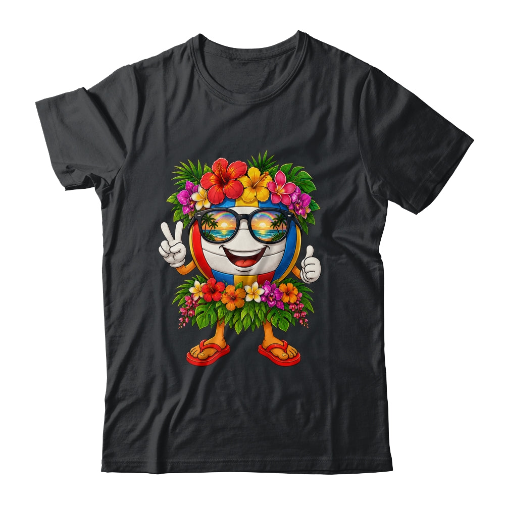 Cute Hawaiian Beach Volleyball Tropical Summer Vacation Shirt & Tank Top | siriusteestore