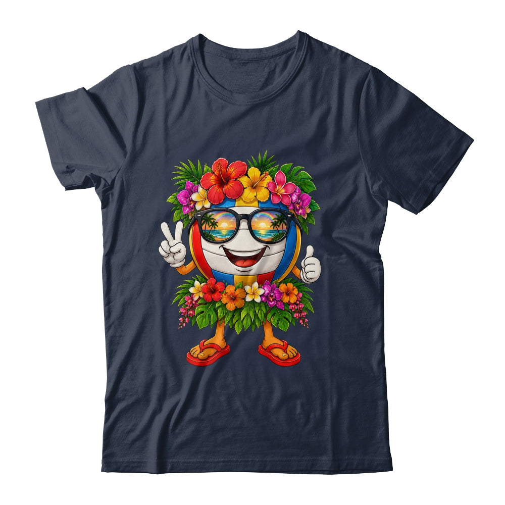 Cute Hawaiian Beach Volleyball Tropical Summer Vacation Shirt & Tank Top | siriusteestore