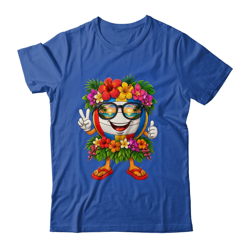 Cute Hawaiian Beach Volleyball Tropical Summer Vacation Shirt & Tank Top | siriusteestore
