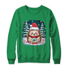 Cute Hedgehog Christmas Lights Santa Hat Xmas Men Women Kids Shirt & Sweatshirt | siriusteestore