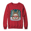 Cute Hedgehog Reindeer Christmas Xmas Men Women Kids Shirt & Sweatshirt | siriusteestore