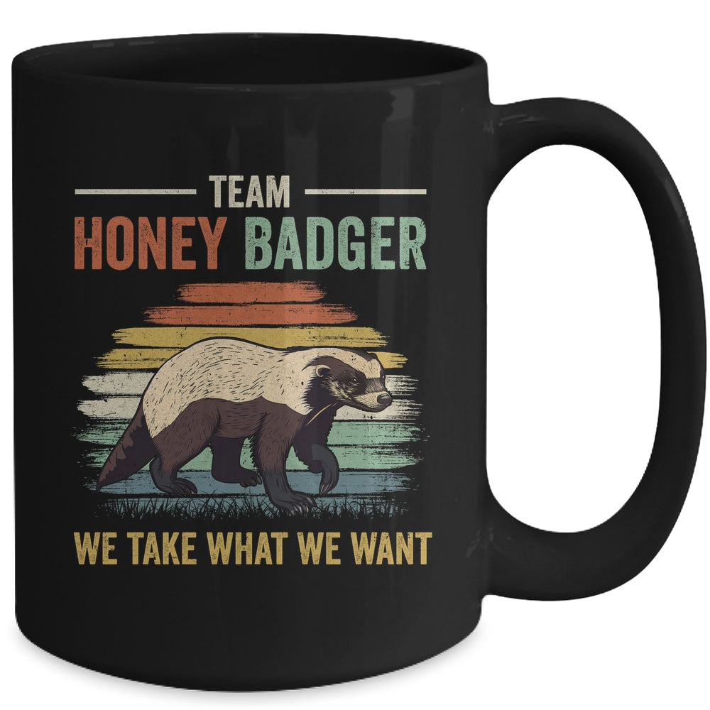 Cute Honey Badger Art For Men Women Ratel Honey Badger Lover Mug | siriusteestore