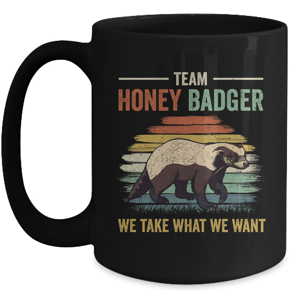 Cute Honey Badger Art For Men Women Ratel Honey Badger Lover Mug | siriusteestore