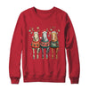 Cute Horses Santa Hat Ugly Christmas Xmas Horse Lover Shirt & Sweatshirt | siriusteestore