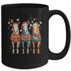 Cute Horses Santa Hat Ugly Christmas Xmas Horse Lover Mug | siriusteestore