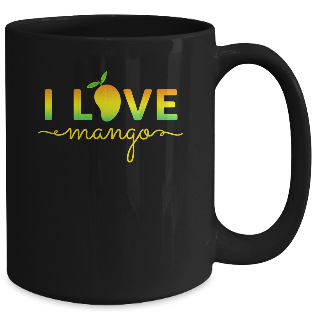 Cute I Love Mango Summer Fruit Mango Lover For Men Women Mug | siriusteestore