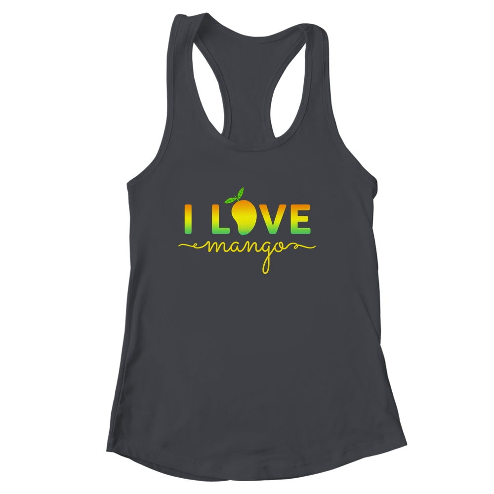 Cute I Love Mango Summer Fruit Mango Lover For Men Women Shirt & Tank Top | siriusteestore