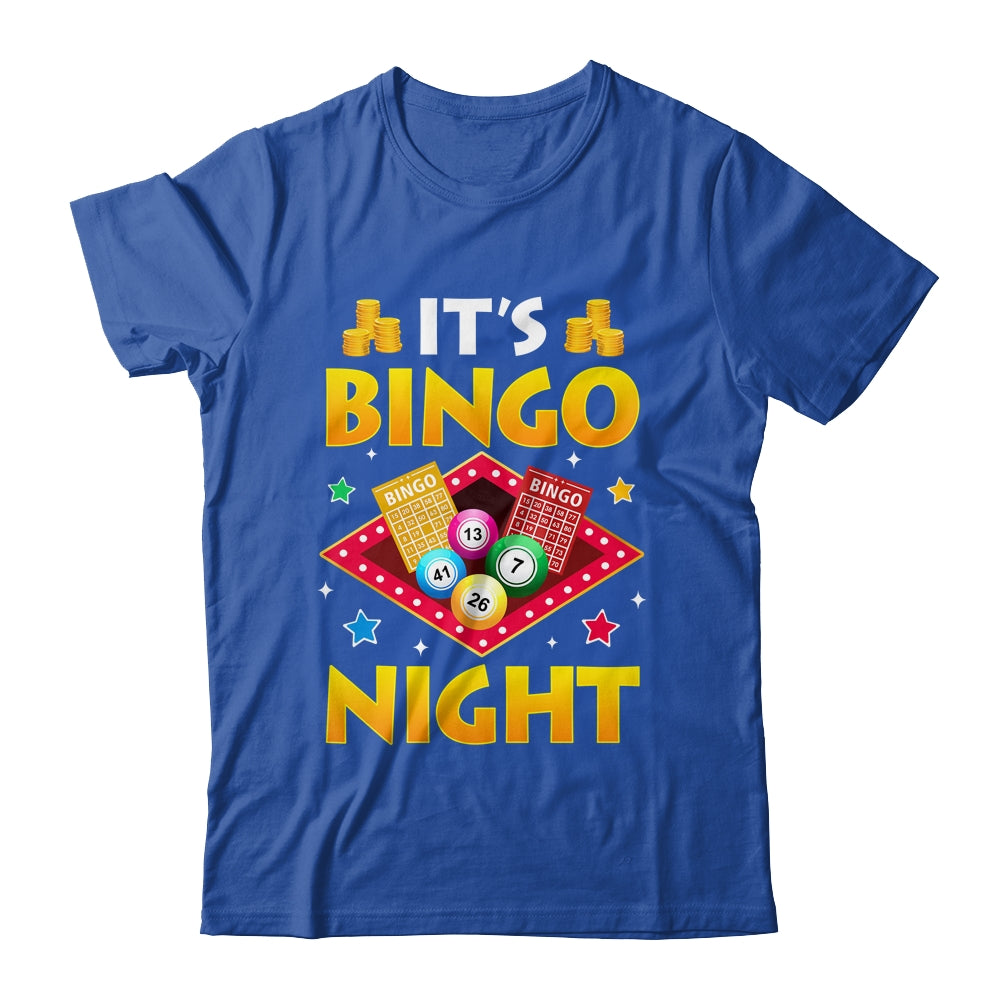 Cute It's Bingo Night Design For Men Women Casino Gambling Shirt & Tank Top | siriusteestore