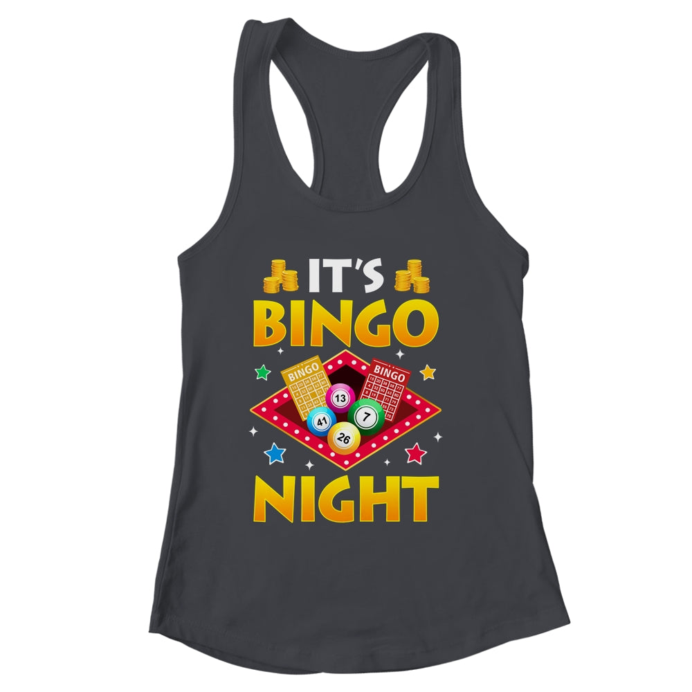 Cute It's Bingo Night Design For Men Women Casino Gambling Shirt & Tank Top | siriusteestore