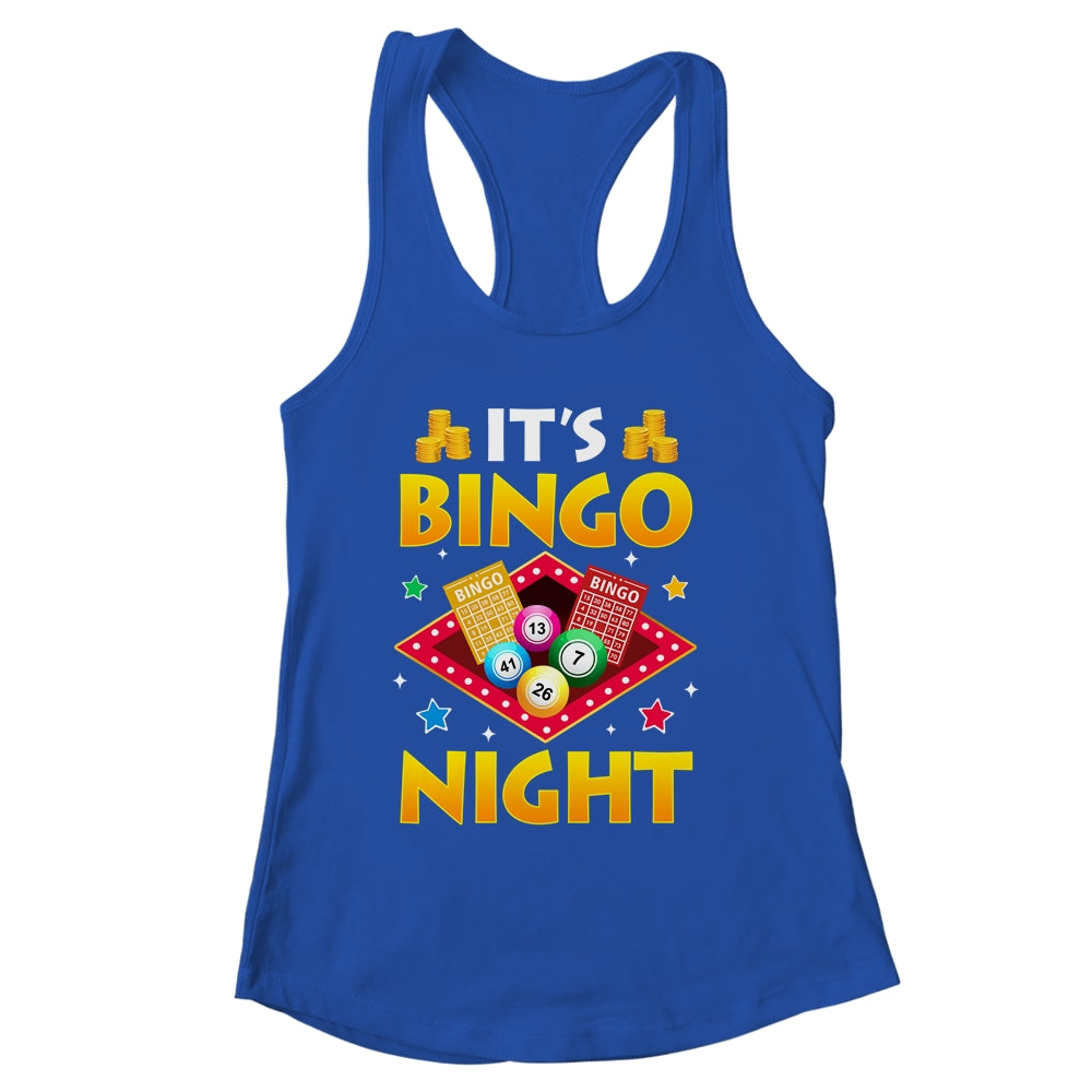 Cute It's Bingo Night Design For Men Women Casino Gambling Shirt & Tank Top | siriusteestore