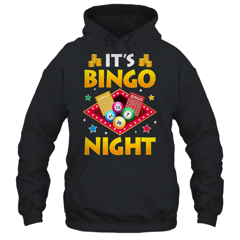 Cute It's Bingo Night Design For Men Women Casino Gambling Shirt & Tank Top | siriusteestore