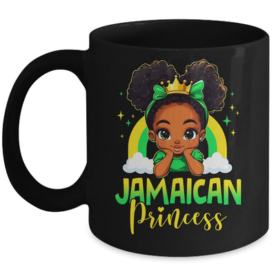 Cute Jamaica Lover Jamaican Princess Birthday Girl Kids Mug | siriusteestore