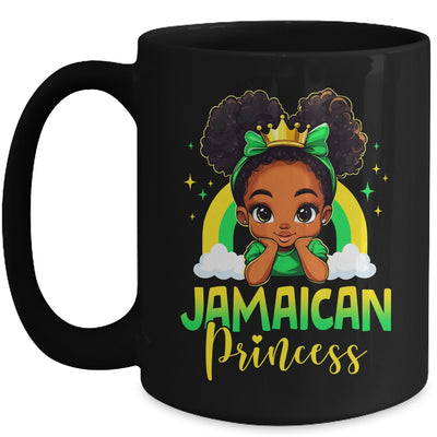 Cute Jamaica Lover Jamaican Princess Birthday Girl Kids Mug | siriusteestore