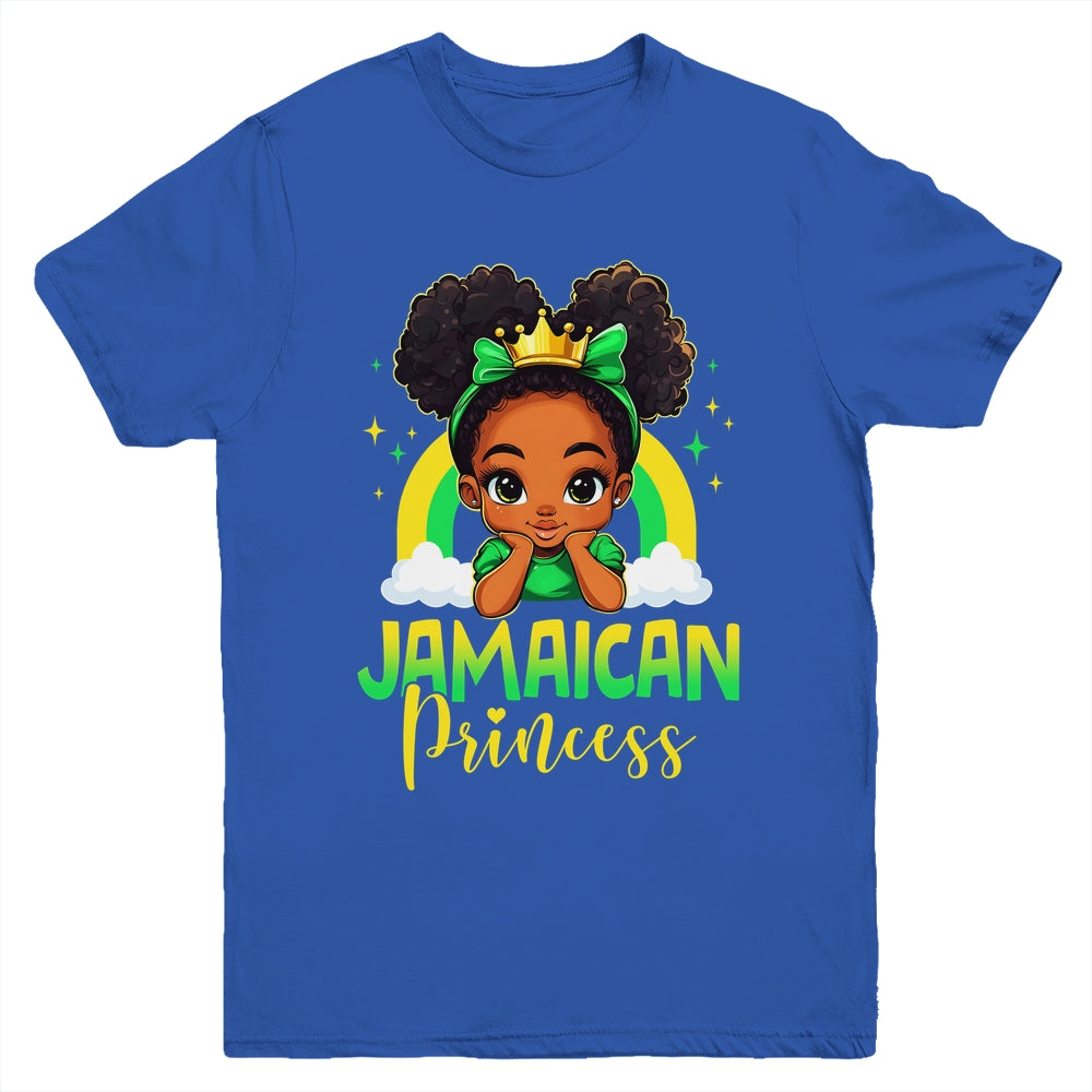 Cute Jamaica Lover Jamaican Princess Birthday Girl Kids Youth Shirt | siriusteestore