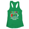 Cute Librarian Summer Recharge Required Last Day Of School Shirt & Tank Top | siriusteestore