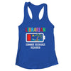 Cute Librarian Summer Recharge Required Last Day Of School Shirt & Tank Top | siriusteestore