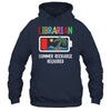 Cute Librarian Summer Recharge Required Last Day Of School Shirt & Tank Top | siriusteestore