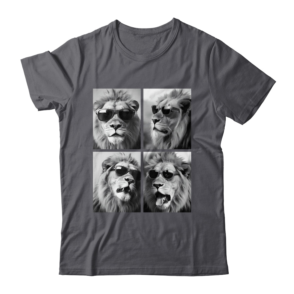 Cute Lions With Sunglasses Cool Lion Animals Funny Photo Shirt & Hoodie | siriusteestore