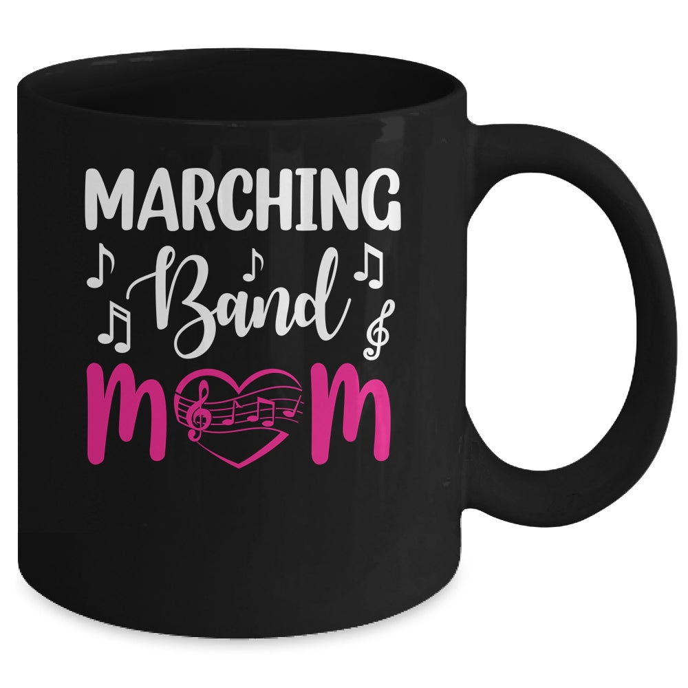 Cute Marching Band Mom Design Proud Band Mama Design Mug | siriusteestore