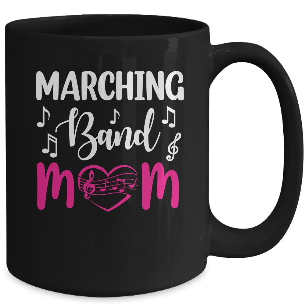 Cute Marching Band Mom Design Proud Band Mama Design Mug | siriusteestore