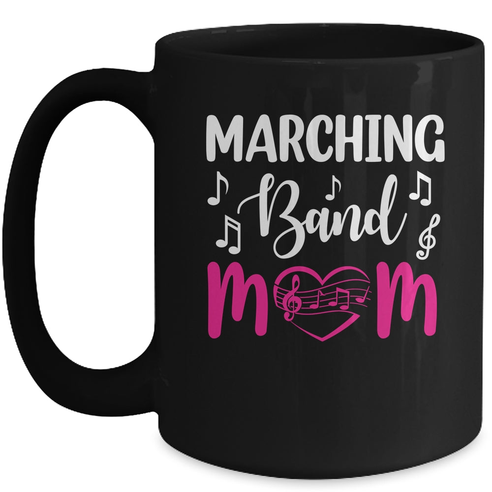 Cute Marching Band Mom Design Proud Band Mama Design Mug | siriusteestore