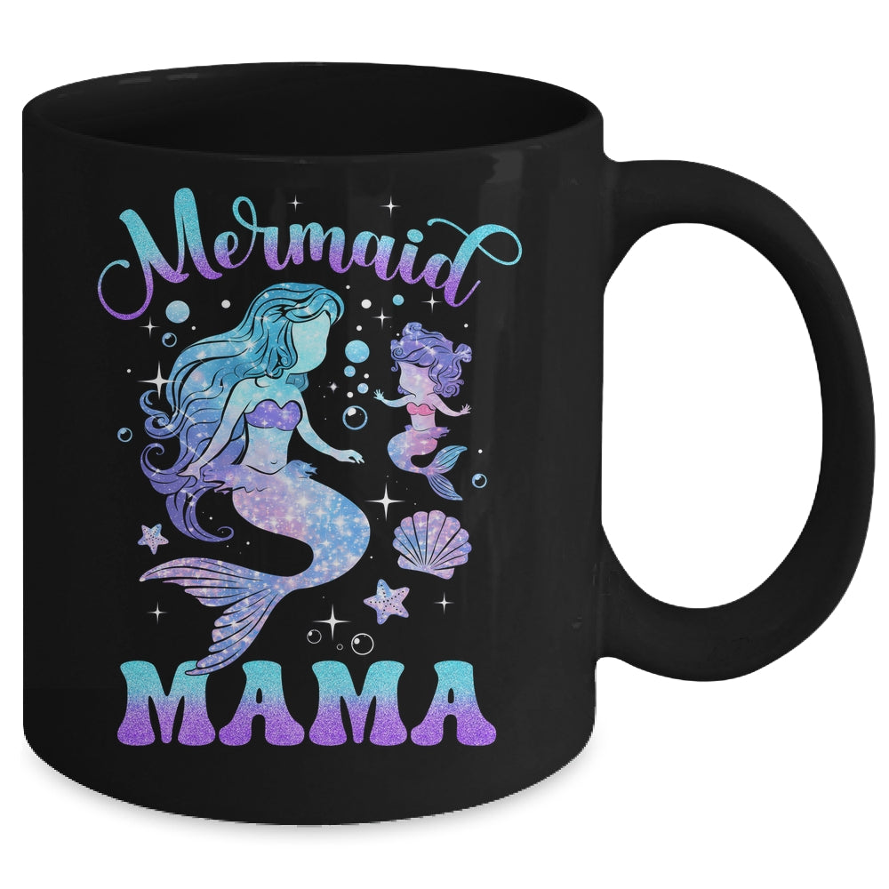 Cute Mermaid Mama Mermaid Mom Mommy Happy Mothers Day Women Mug | siriusteestore