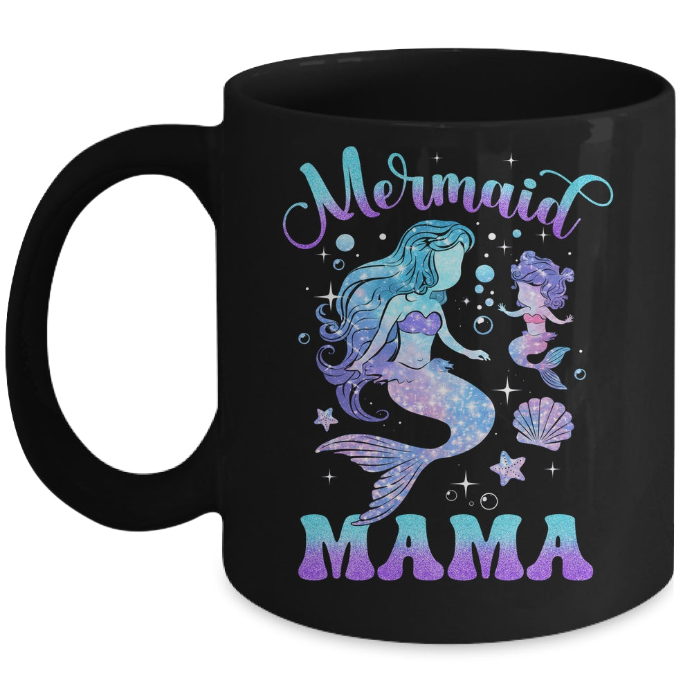 Cute Mermaid Mama Mermaid Mom Mommy Happy Mothers Day Women Mug | siriusteestore
