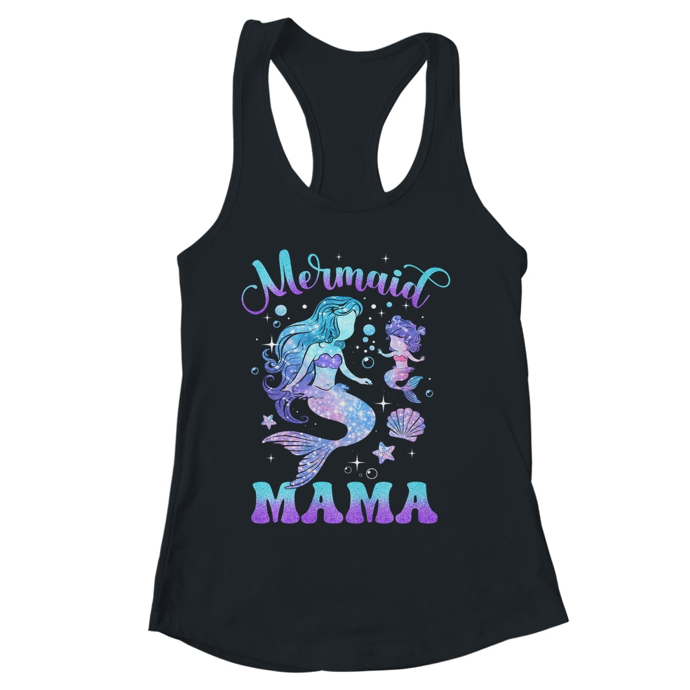 Cute Mermaid Mama Mermaid Mom Mommy Happy Mothers Day Women Shirt & Tank Top | siriusteestore