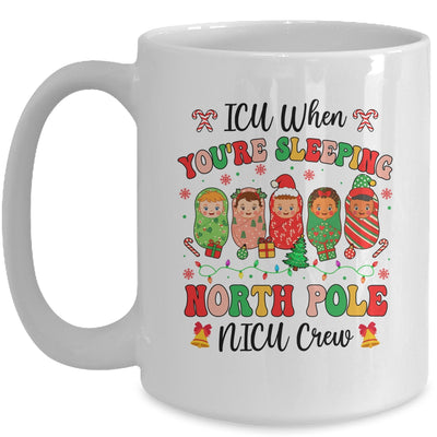 Cute NICU Crew Christmas Pediatric Nurse Healthcare Workers Mug | siriusteestore