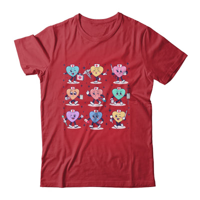 Cute Nurse Conversation Hearts Valentines Day Women Men Shirt & Hoodie | siriusteestore