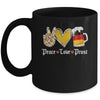 Cute Oktoberfest Costume Peace Love Prost Prost Oktoberfest Mug | siriusteestore