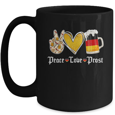 Cute Oktoberfest Costume Peace Love Prost Prost Oktoberfest Mug | siriusteestore