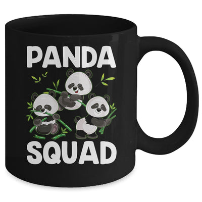 Cute Panda Family Graphic Panda Squad For Boy Girl Mug | siriusteestore