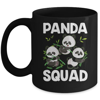 Cute Panda Family Graphic Panda Squad For Boy Girl Mug | siriusteestore