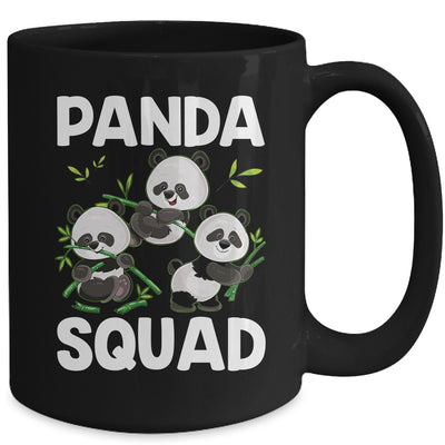 Cute Panda Family Graphic Panda Squad For Boy Girl Mug | siriusteestore