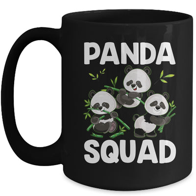 Cute Panda Family Graphic Panda Squad For Boy Girl Mug | siriusteestore