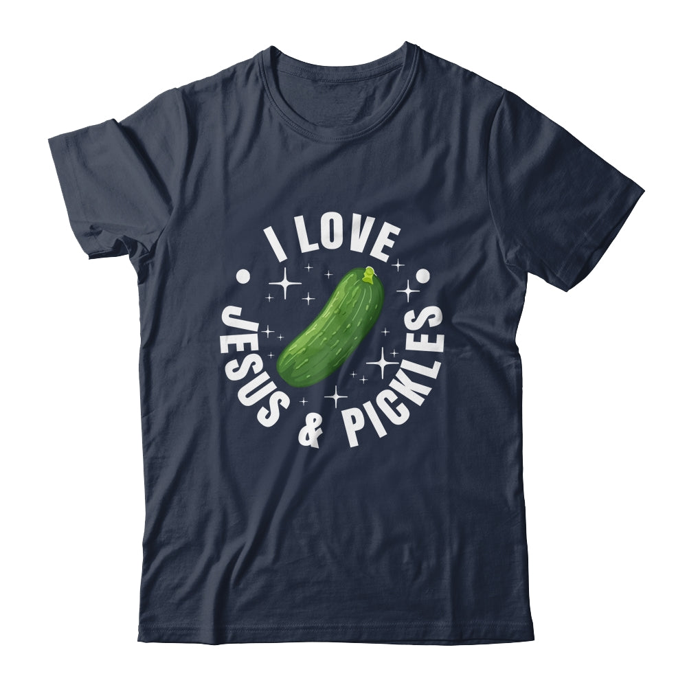 Cute Pickle Design For Men Women Kids Jesus Pickle Lovers Shirt & Tank Top | siriusteestore