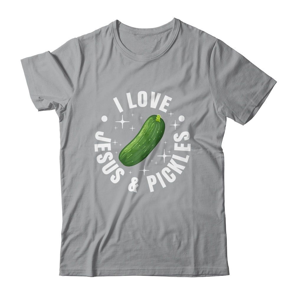 Cute Pickle Design For Men Women Kids Jesus Pickle Lovers Shirt & Tank Top | siriusteestore