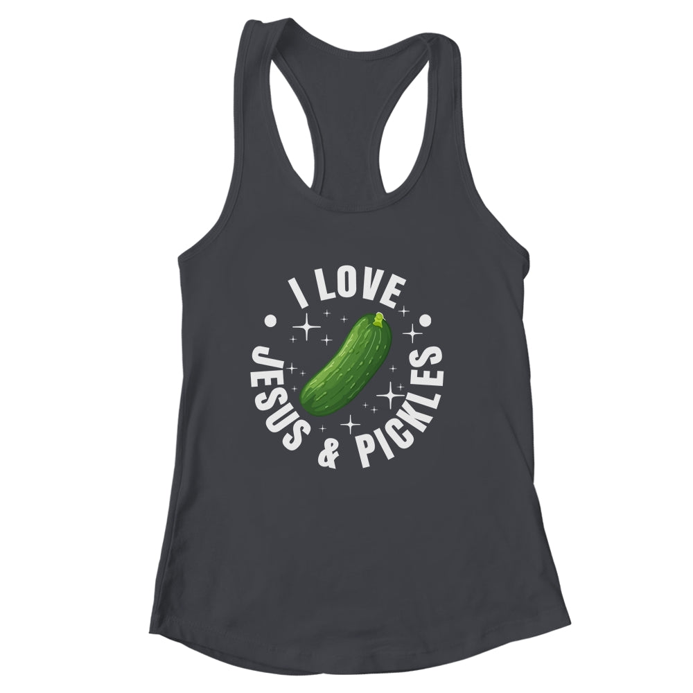 Cute Pickle Design For Men Women Kids Jesus Pickle Lovers Shirt & Tank Top | siriusteestore