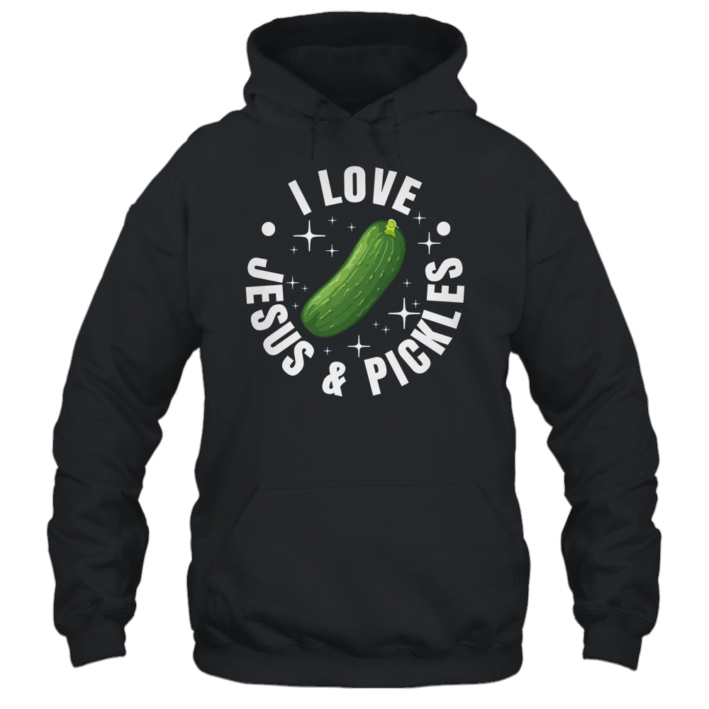 Cute Pickle Design For Men Women Kids Jesus Pickle Lovers Shirt & Tank Top | siriusteestore
