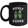 Cute Pickle Squad Design For Men Women Kids Cucumber Pickle Mug | siriusteestore