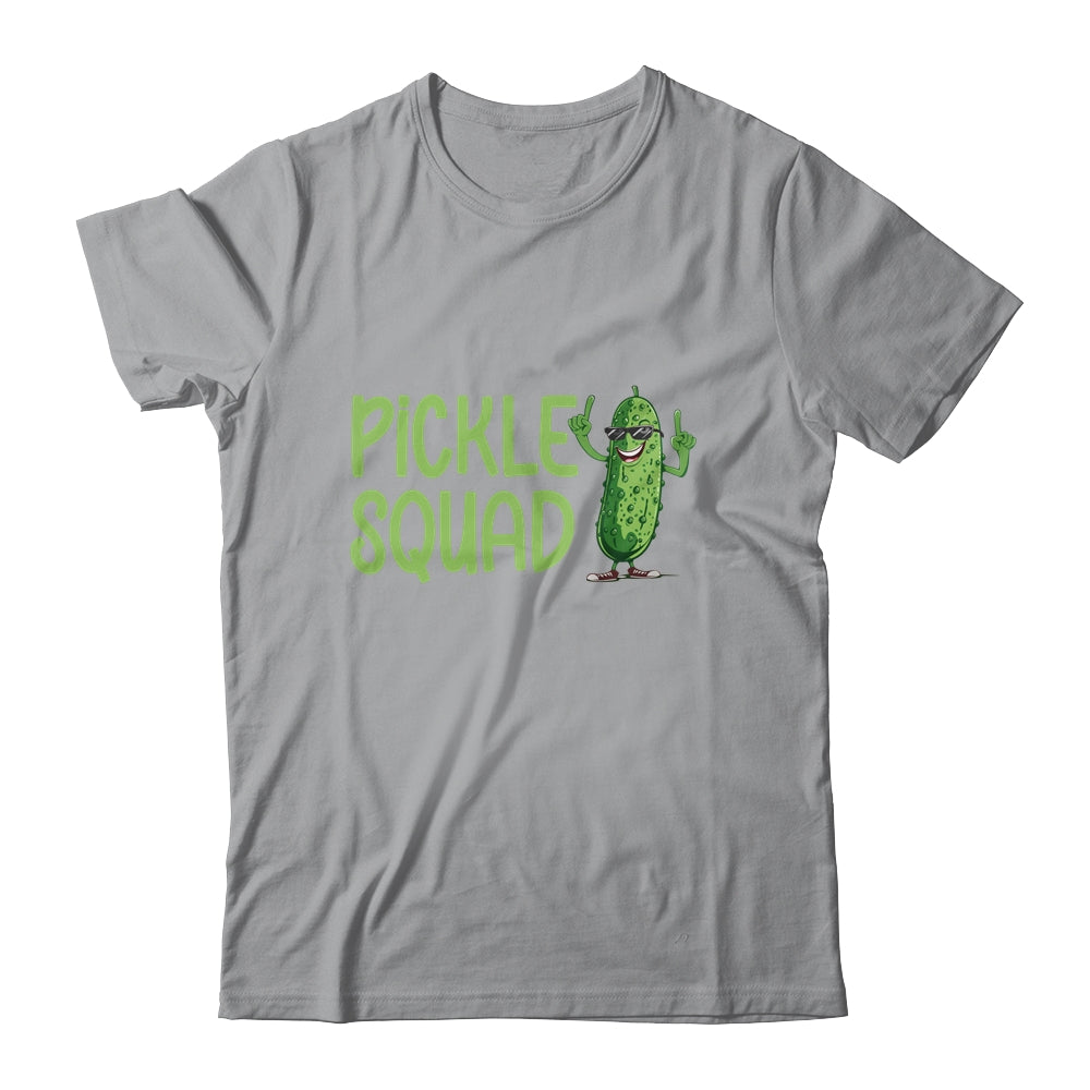 Cute Pickle Squad Men Women Vegan Pickles Pickle Cucumber Shirt & Tank Top | siriusteestore