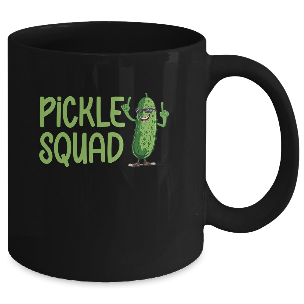 Cute Pickle Squad Men Women Vegan Pickles Pickle Cucumber Mug | siriusteestore