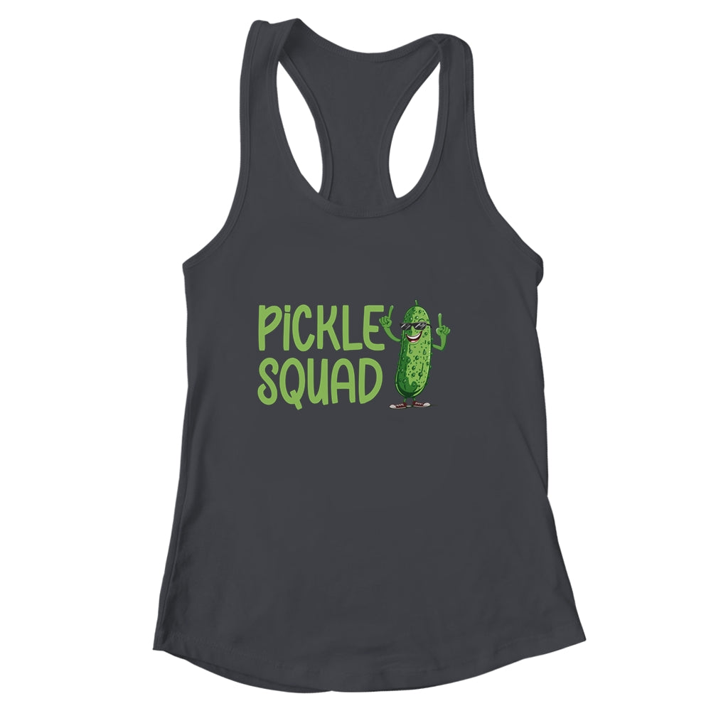 Cute Pickle Squad Men Women Vegan Pickles Pickle Cucumber Shirt & Tank Top | siriusteestore